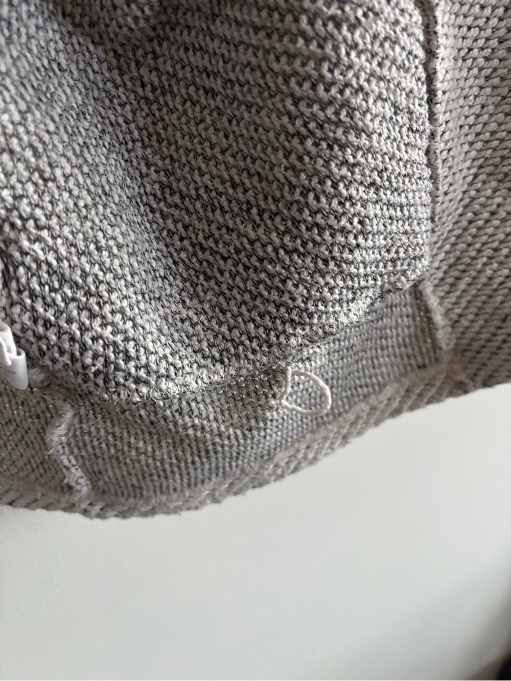 OAK + FORT Textured Open-Front Cardigan Light Gray - Picture 12 of 16